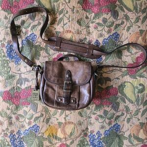 Frye Brown Leather buckle bag